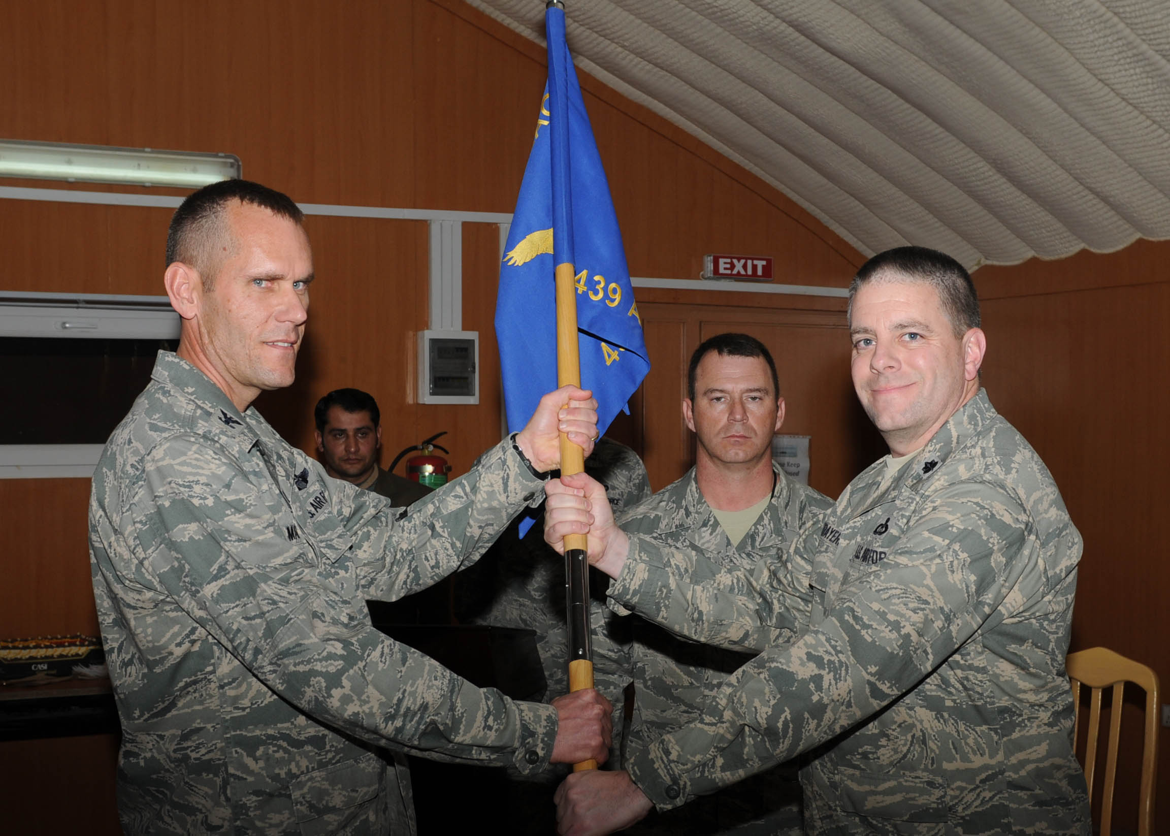 439th Air Expeditionary Advisory Squadron change of command > U.S. Air