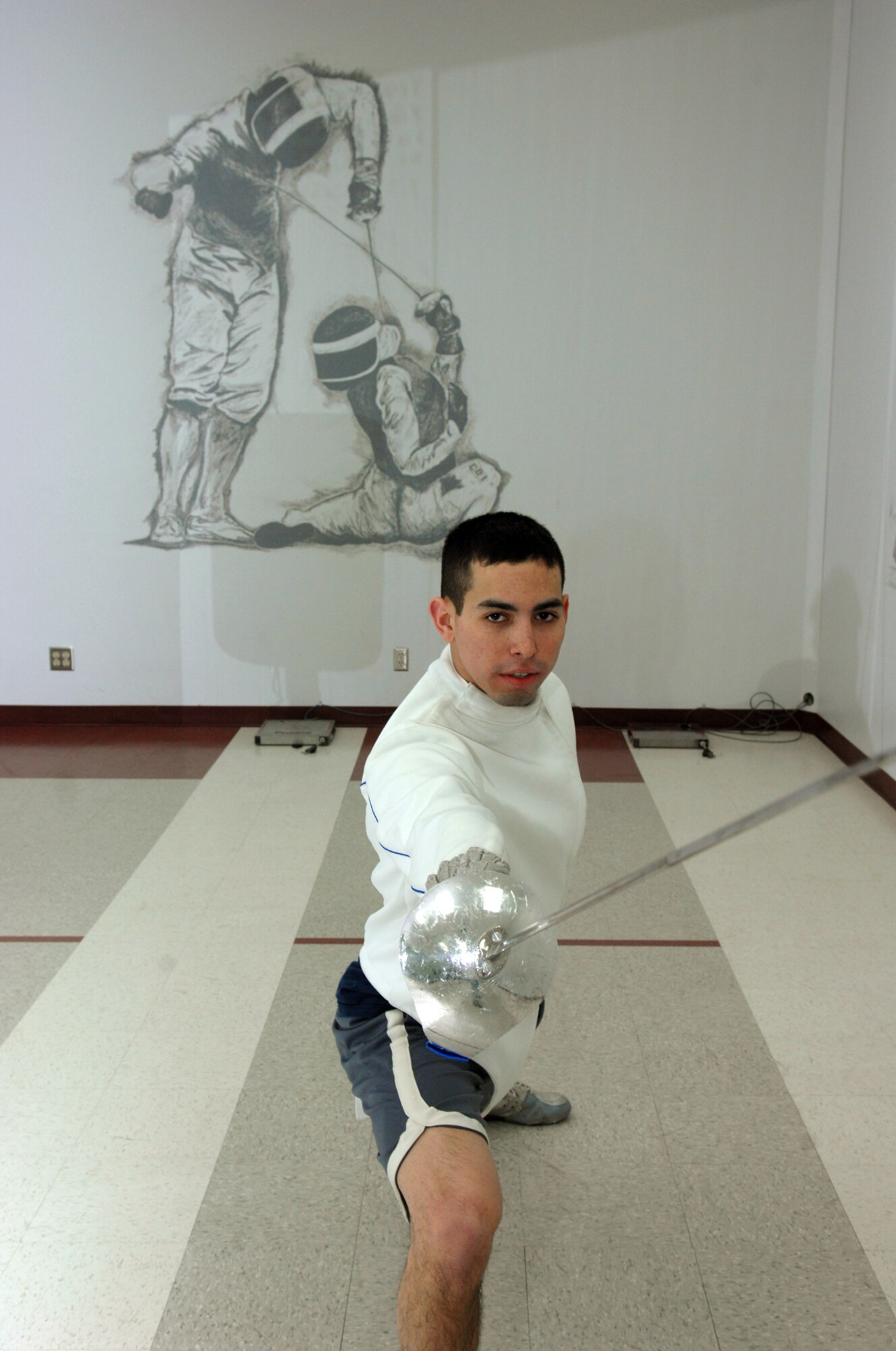 Arctic Warrior qualifies for national fencing tournament > Joint Base