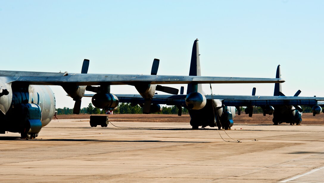 The 919th Special Operations Wing MC-130E Talons have returned to Duke Field after an eight-month absence due to runway construction.  (U.S. Air Force photo/Tech. Sgt. Samuel King Jr.)