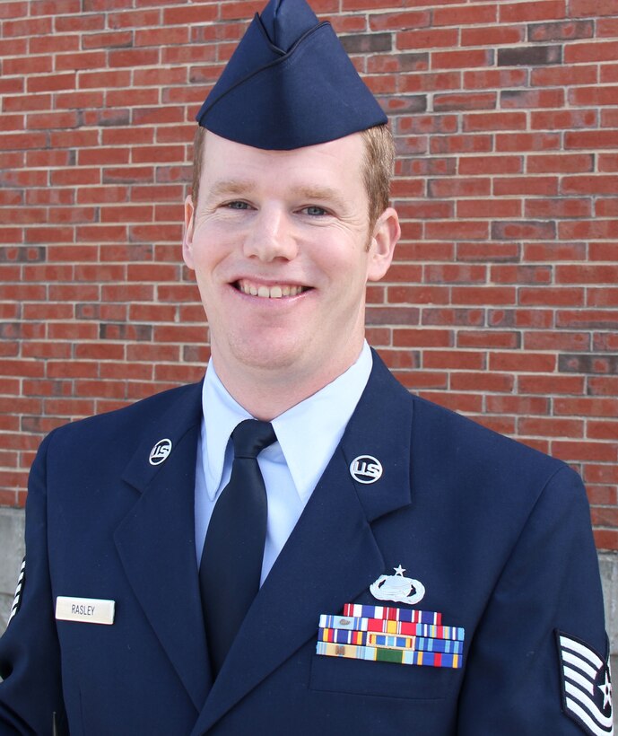 Tech. Sgt.  Kristopher Rasley was named NCO of the Year for  2010 at the 932nd Airlift Wing.  Sergeant Rasley is  a reservist assigned to the 932nd Force Support Squadron. The 932nd AW is an Air Force Reserve unit that flies the C-40 and C-9C aircraft. (U.S. Air Force photo/Tech. Sgt. Dan Oliver)