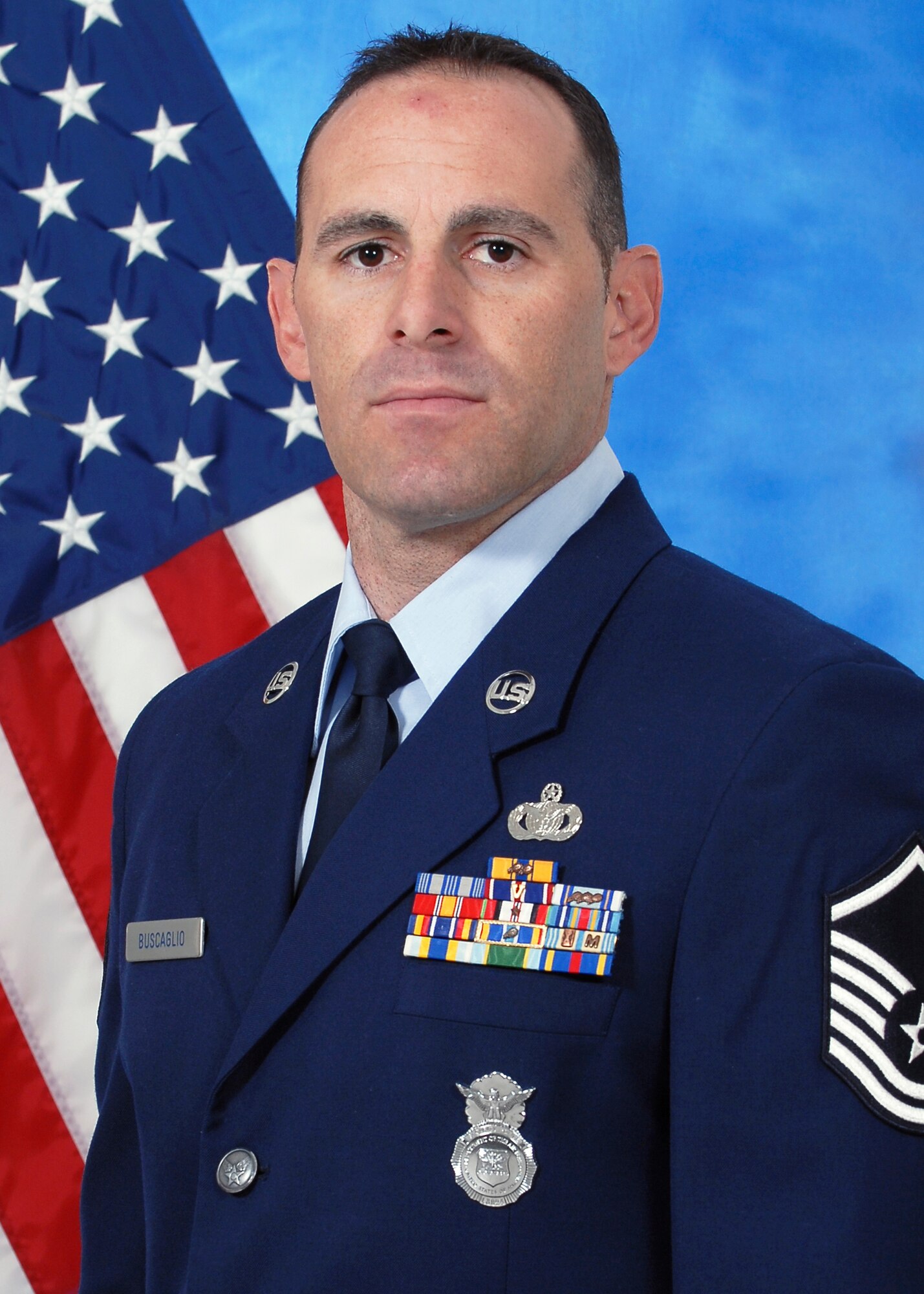 Master Sgt. Christopher Buscaglio (U.S. Air Force Photo/Staff Sgt Denise willhite)
