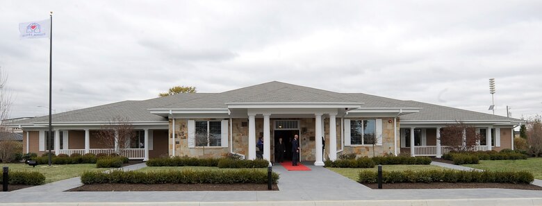 The Fisher House for Families of the Fallen, at Dover Air Force Base, Del., serves the Air Force Mortuary Affairs Operations mission, lodging families who travel to witness the dignified transfer of their loved one. (U.S. Air Force photo/Scott M. Ash)