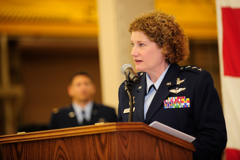 Lt. Gen. Susan Helms taking command of the 14th Air Force Jan. 21, served as the 45th Space Wing commander from June 2006 to October 2008.