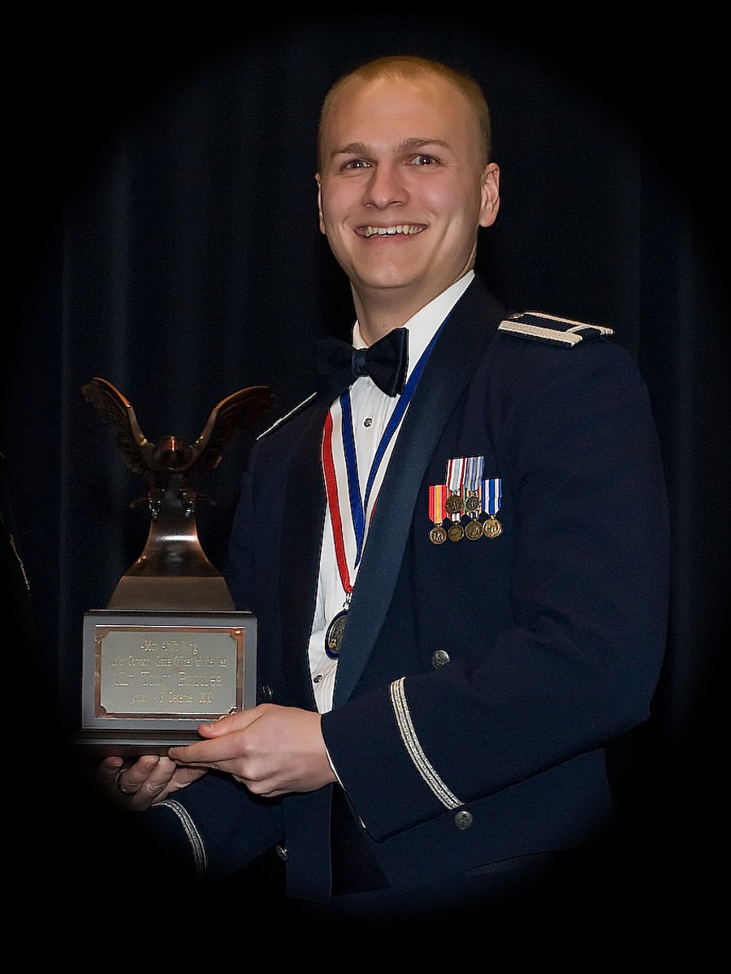 Junior Company Grade Officer of the Year
1st Lt. Troy Barnes, 436th Aerial Port Squadron air freight commander