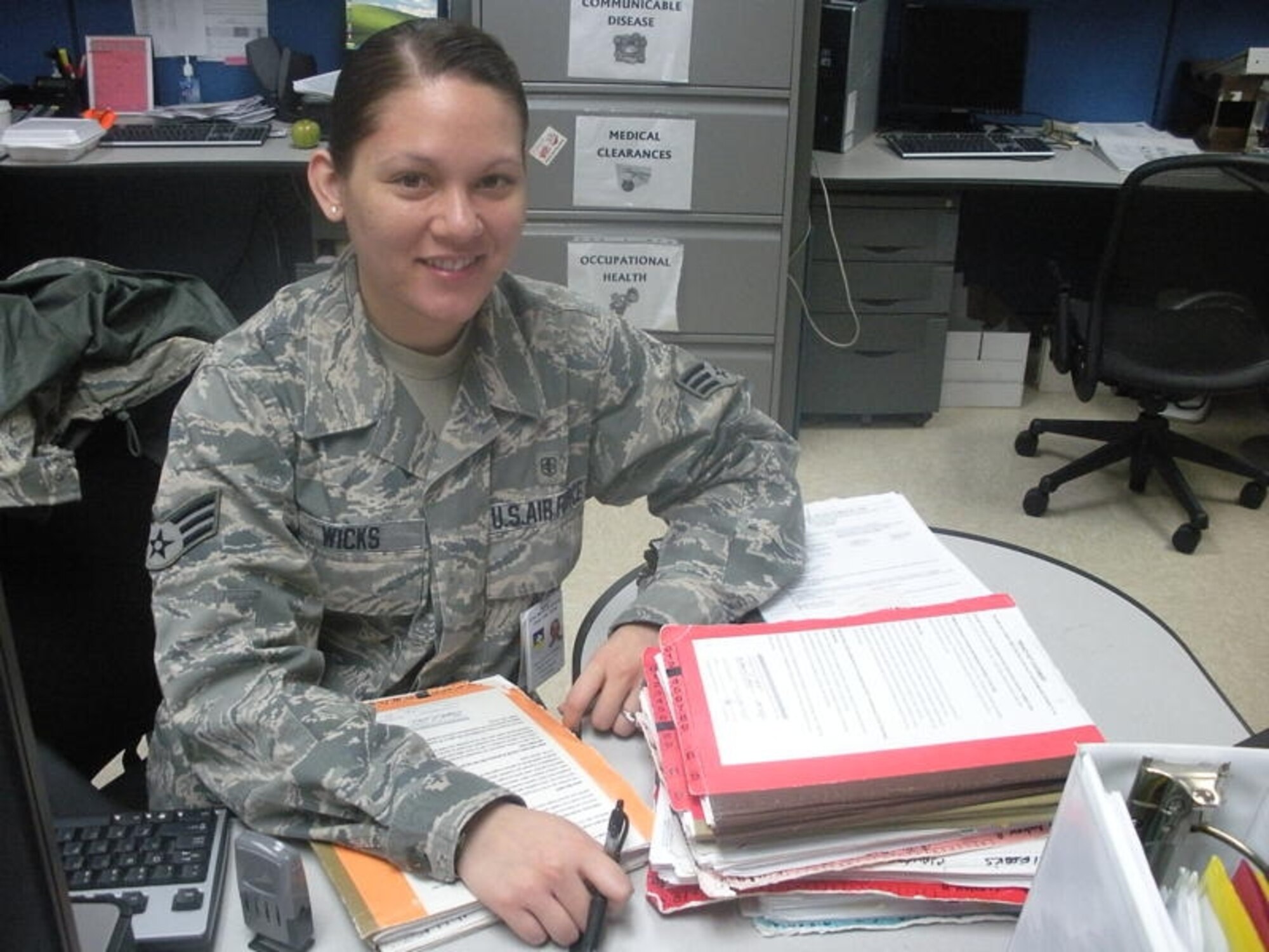 Senior Airman Shannon Wicks, 51st Aerospace Medicine Squadron