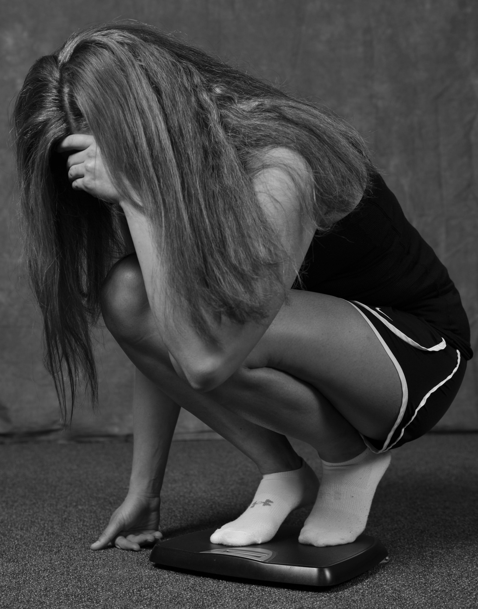 MINOT AIR FORCE BASE, N.D. -- February is National Eating Disorder Awareness month. If you are struggling with an eating disorder, call your base mental health clinic. (U.S. Air Force illustration/Staff Sgt. Keith Ballard) 
