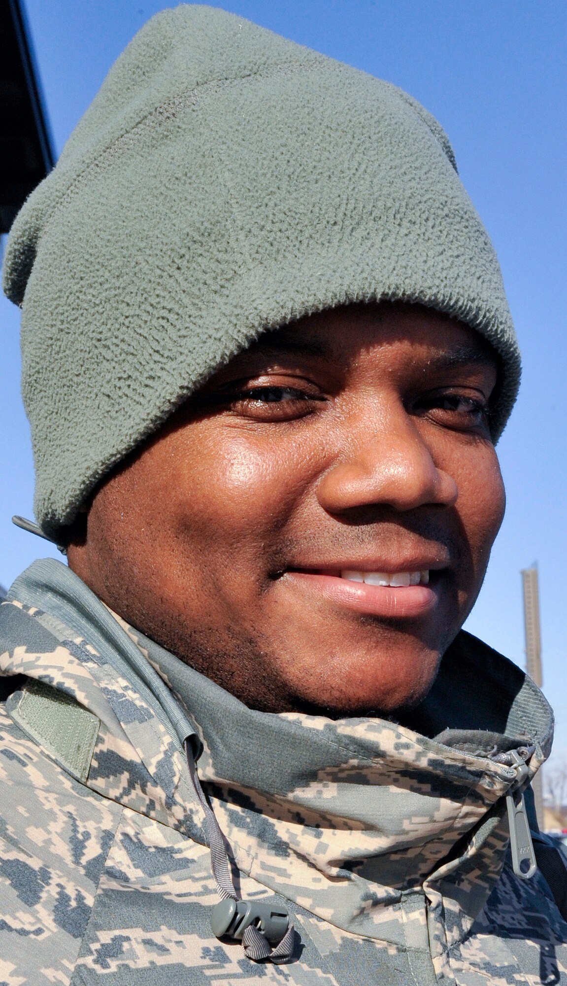 “I participate in football, basketball, and do a lot of swimming. I work out because I fear getting old.”
– Staff Sgt. Demarkio Anderson, 436th Civil Engineer Squadron heating, ventilation and air conditioning technician 
