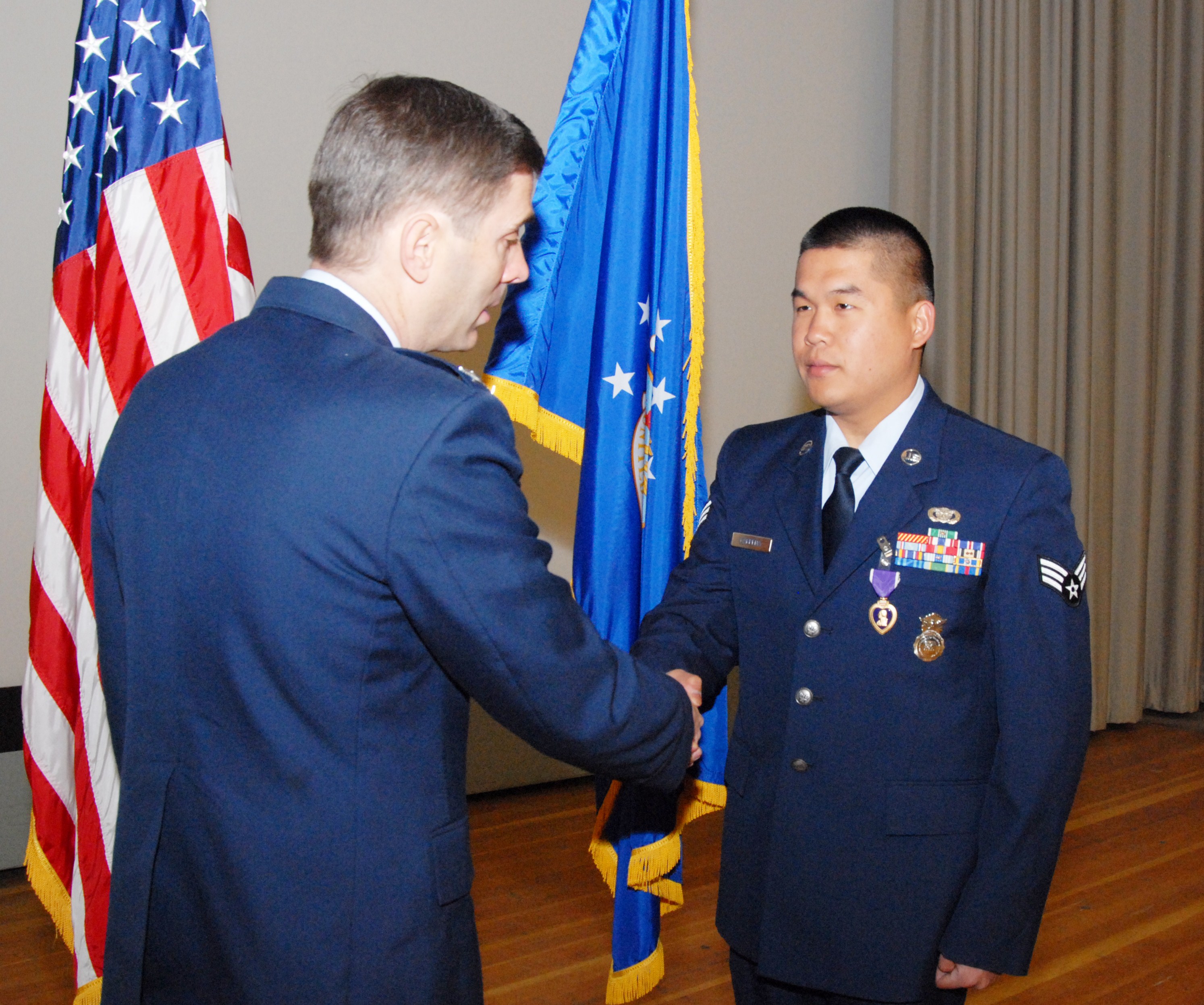 Air force purple heart 2025