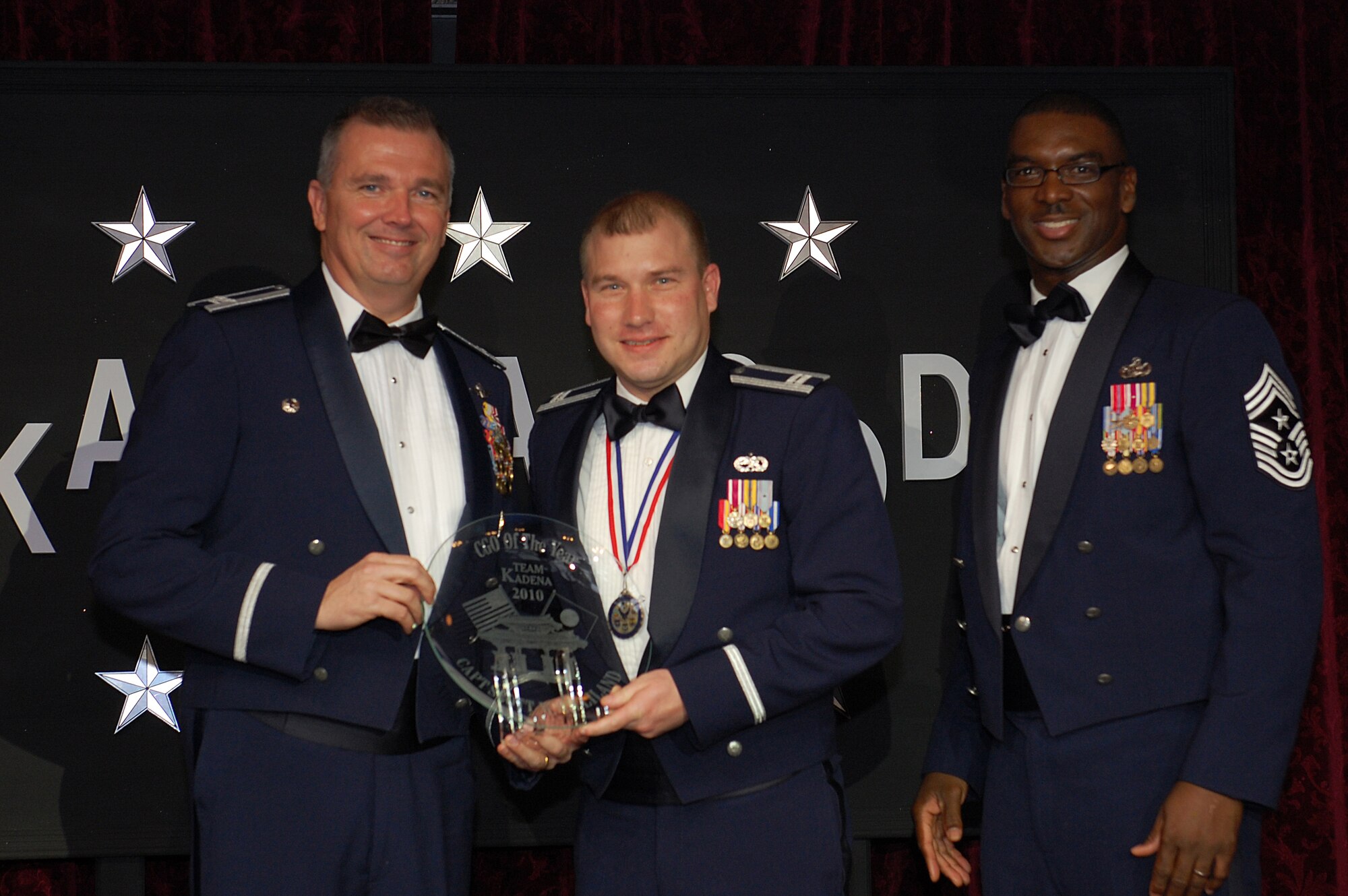 Company Grade Officer of the Year: Capt. Scott W. Gilliland, 733rd Air Mobility Squadron
