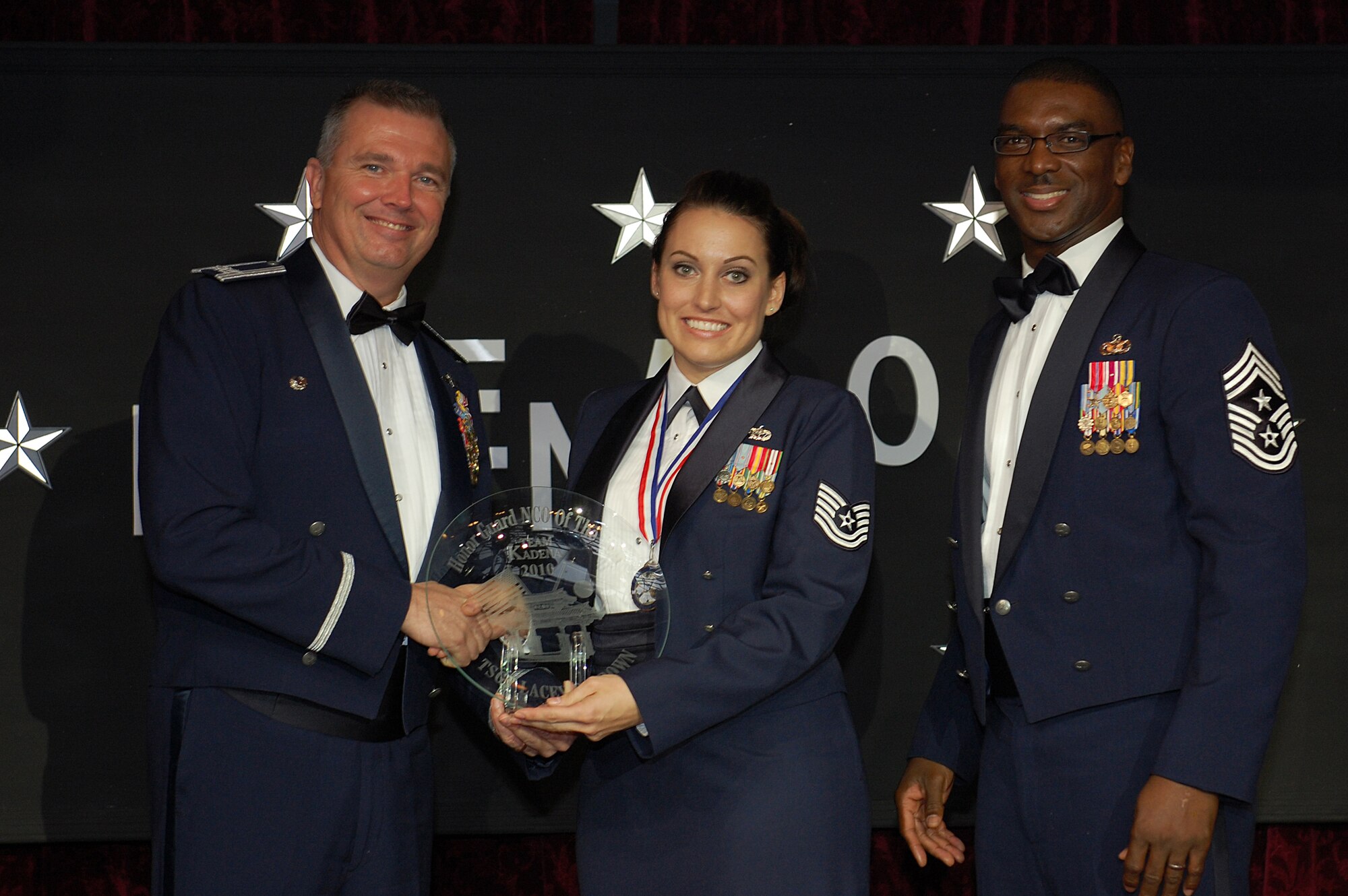 Honor Guard NCO of the Year: Technical Sgt. Lacey D. Brown, 18th Force Support Squadron

