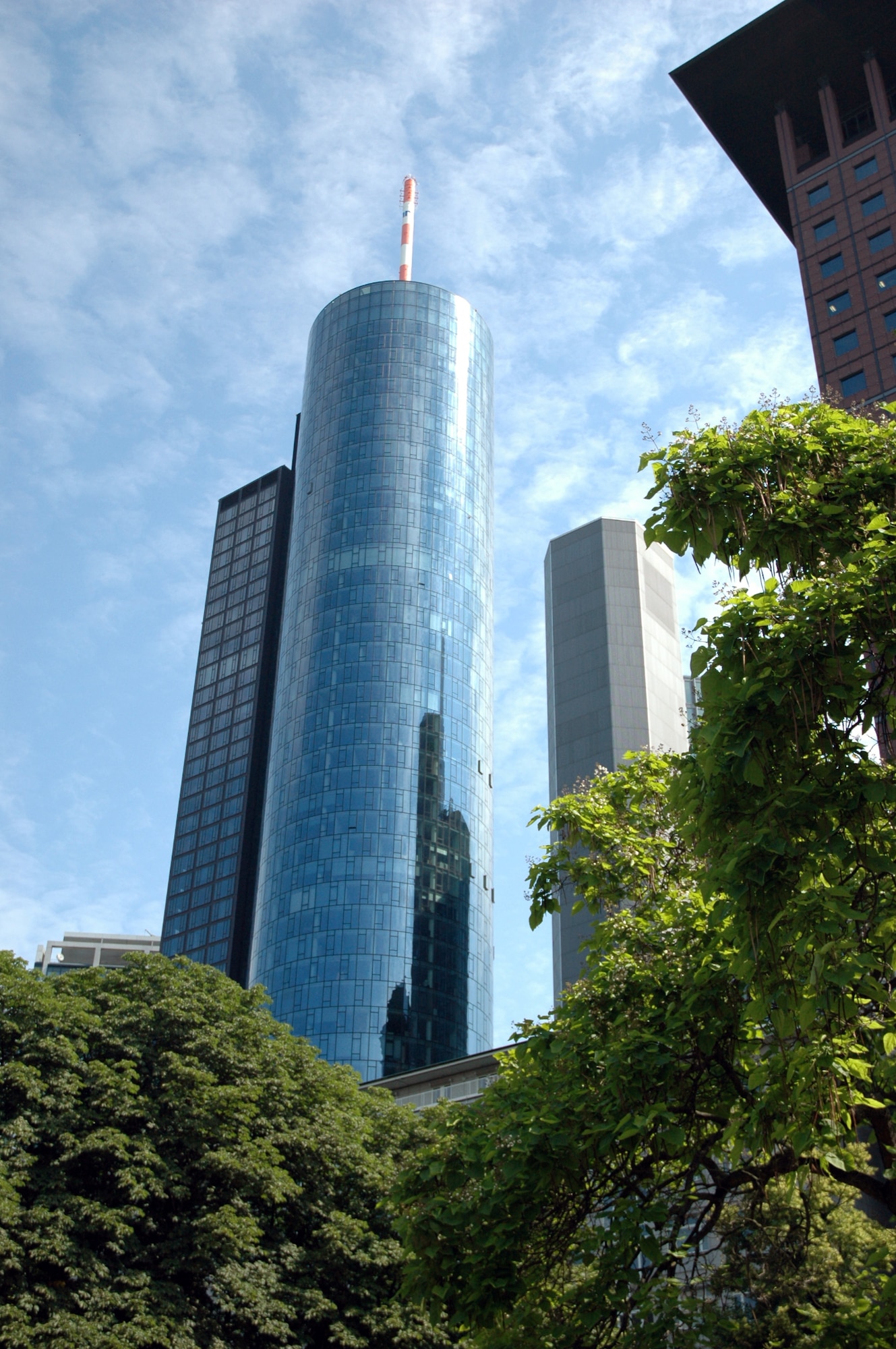 SPANGDAHLEM AIR BASE, Germany – Some of the Federal Republic of Germany’s tallest buildings, the famous Frankfurt skyline, can be found in Frankfurt am Main’s banking quarter. The city of Frankfurt is often called “Bankfurt” or “Mainhattan” because of its many financial institutions and the skyline. Frankfurt residents are known to be among the wealthiest in Europe. (U.S. Air Force photo/Iris Reiff)
