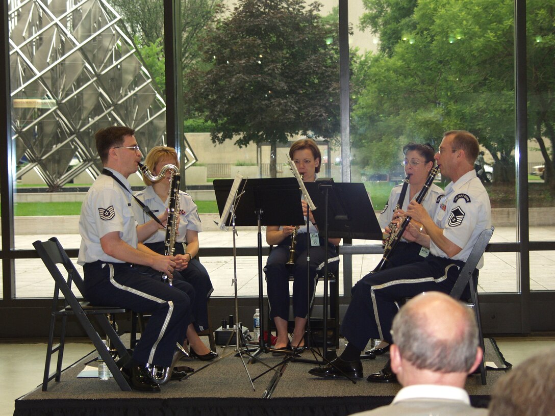 The Chamber Players Series offers audiences in the National Capital Region the opportunity to see performances by vocalists and instrumentalists from the various units of The U.S. Air Force Band.  There will be three programs in March, featuring members of the Singing Sergeants, Ceremonial Brass and the Concert Band.  All non-ticketed performances in the series are free and open to the public.