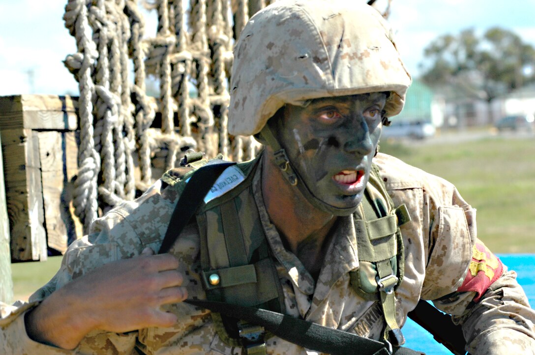 Pfc. Cvetomir V. Cvetkov, Platoon 1074, Company D, is a native of Bulgaria who came to America to earn some extra money and decided he wanted to stay. He joined the Marine Corps to be “One of the best.”
