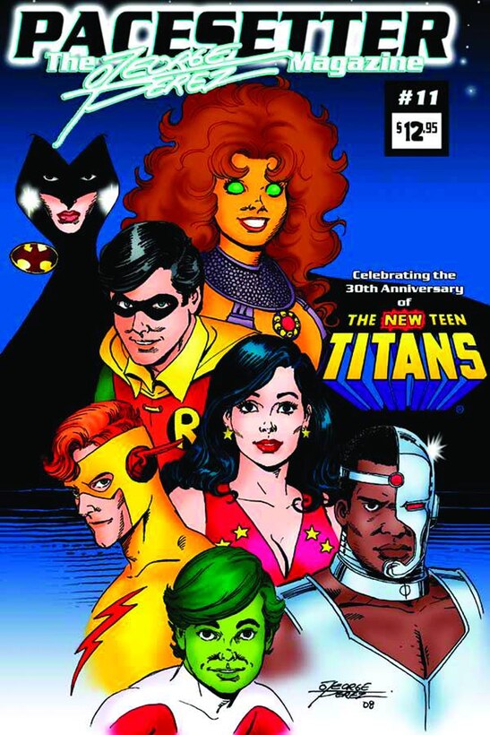 Master Sgt. Eric Sellers, 512th Aerospace Medicine Squadron laboratory services NCO in charge, is an avid comic book fan. He assisted in the production of the Pacesetter magazine that highlights the work of comic illustrator George Perez. All proceeds benefit the Wounded Warror Project. (Image by George Perez)