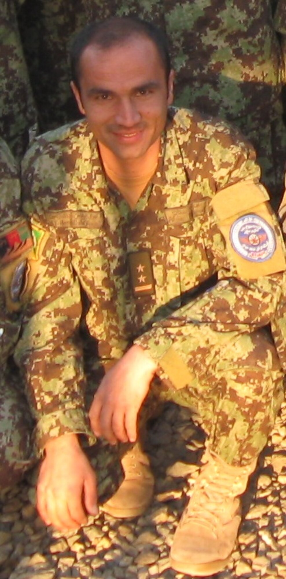 KABUL, Afghanistan - 1st Lt. Hamidullah Amin, a pilot candidate in the Afghan Air Force and student at the Afghan Air Force English immersion lab known as the “Thunder Lab” at Kabul, Afghanistan, flew from the Kabul International Airport to a partner nation in the Middle East to start pilot training Feb. 23. (U.S. Navy Mass Communications Specialist 3rd Class Jared E. Walker)