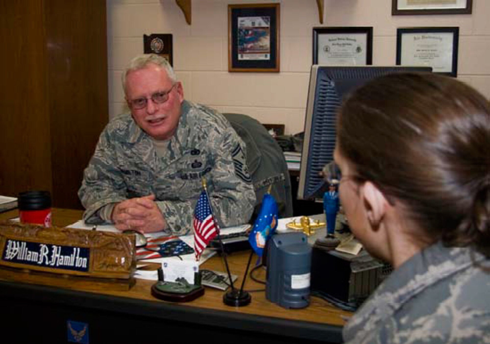 First sergeant duties > Grissom Air Reserve Base > Article Display