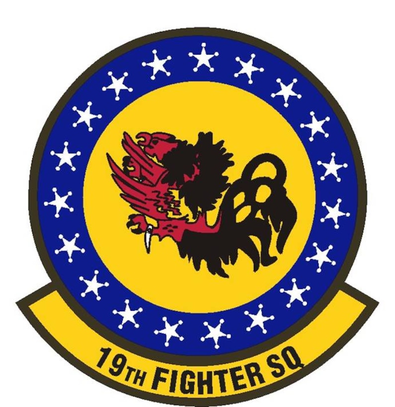 19th Fighter Squadron patch