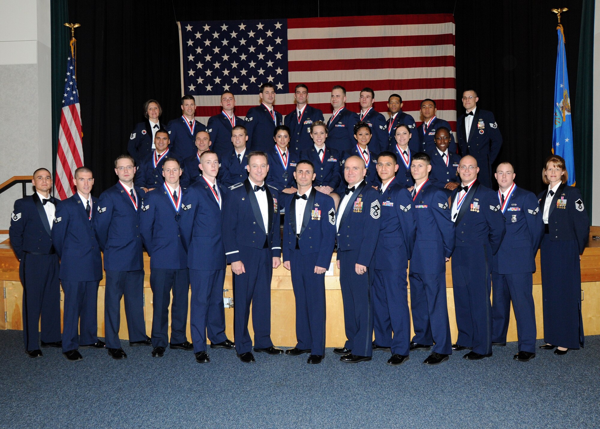 Congratulations to the following senior airmen who graduated here Dec. 17, 2010.  (U.S. Air Force photo/Airman 1st Class Salazar)