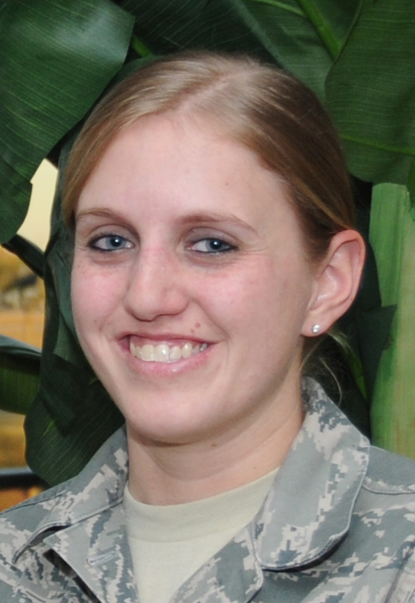 Airman 1st Class Heather Holcomb received the Diamond Sharp award Dec. 14 from the First Sergeants Council.  Airman Holcomb was recognized for her outstanding professionalism and dedication to duty.  Airman Holcomb is assigned to the 81st Training Wing Public Affairs Office.  (U.S. Air Force photo by Kemberly Groue)