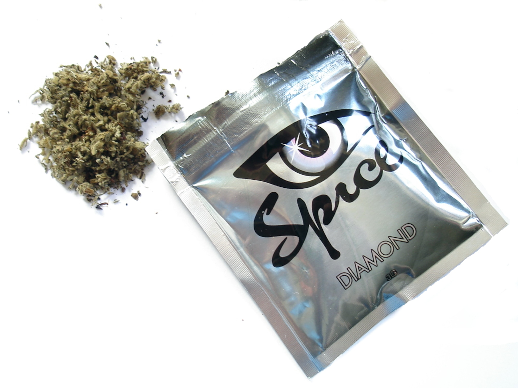 A packet of Spice synthetic cannabis.  (Photo from Wikipedia)