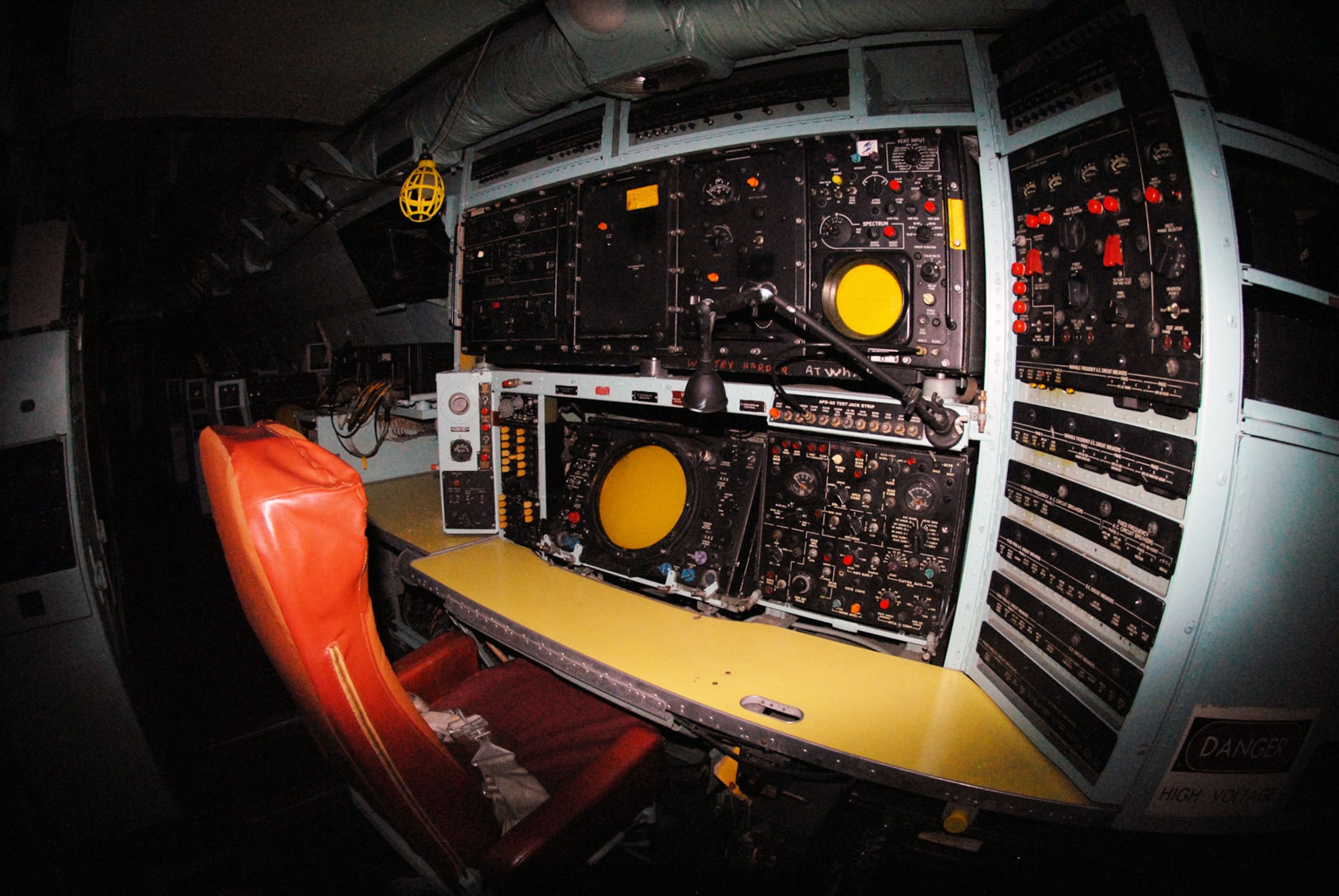 DAYTON, Ohio -- Lockheed EC-121D interior at the National Museum of the United States Air Force. (U.S. Air Force photo)