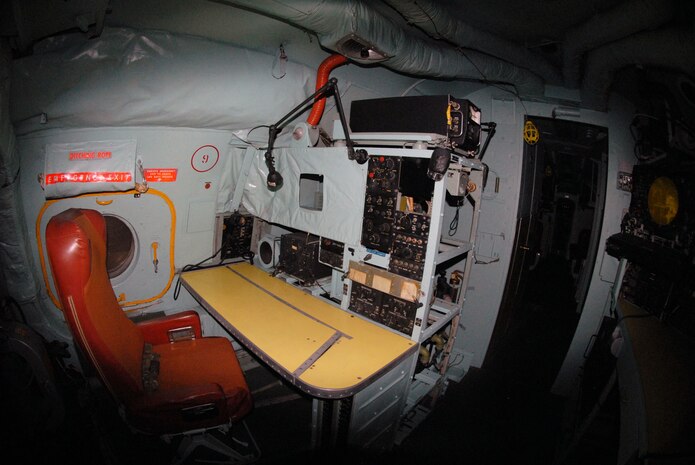 DAYTON, Ohio -- Lockheed EC-121D interior at the National Museum of the United States Air Force. (U.S. Air Force photo)