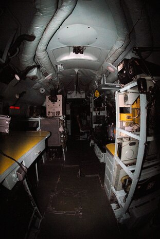 DAYTON, Ohio -- Lockheed EC-121D interior at the National Museum of the United States Air Force. (U.S. Air Force photo)