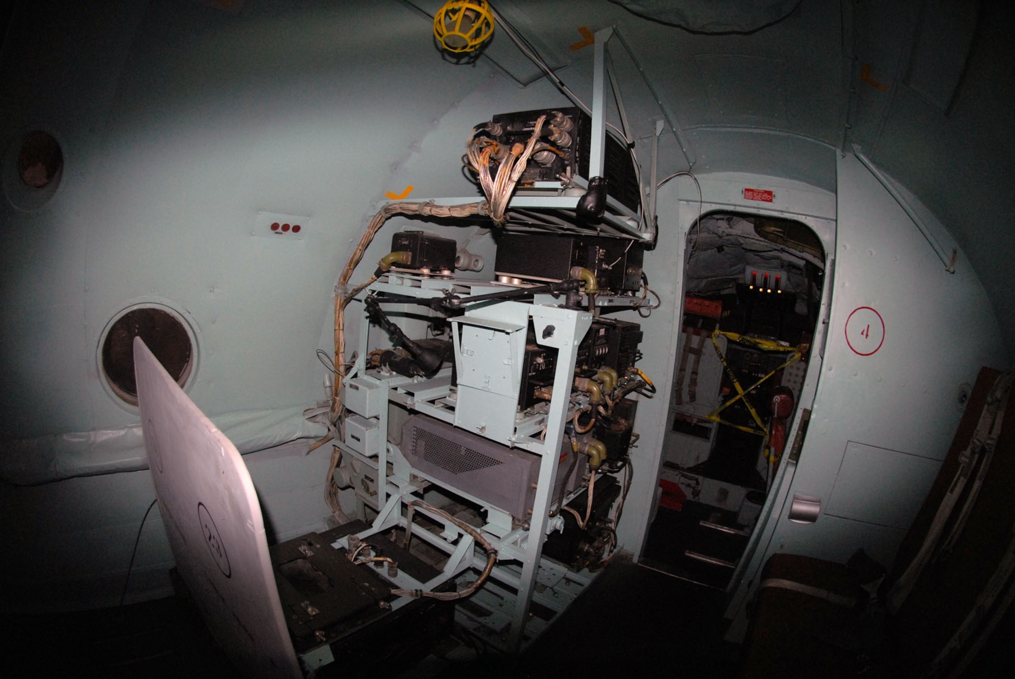 DAYTON, Ohio -- Lockheed EC-121D interior at the National Museum of the United States Air Force. (U.S. Air Force photo)