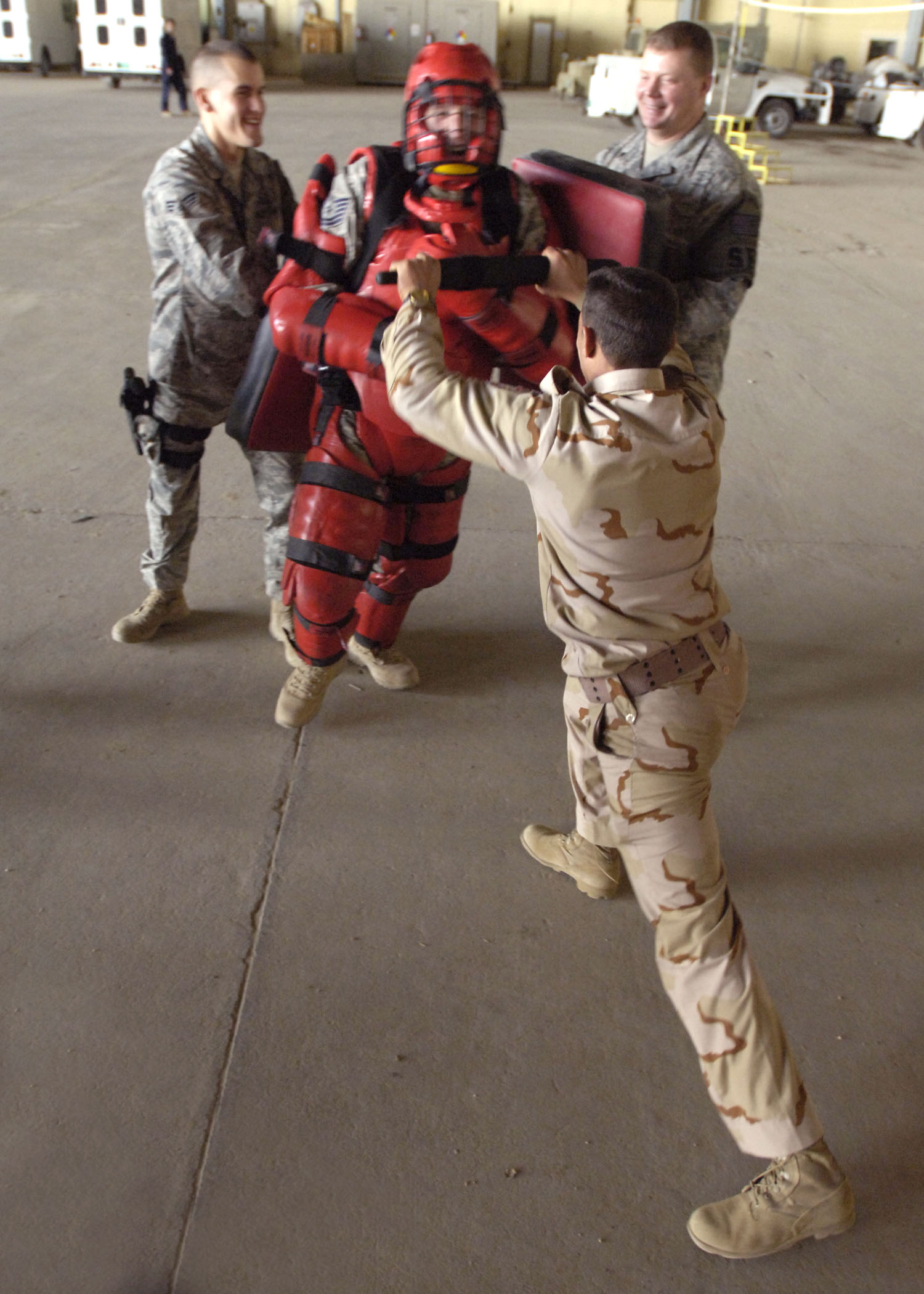 Air force red man store