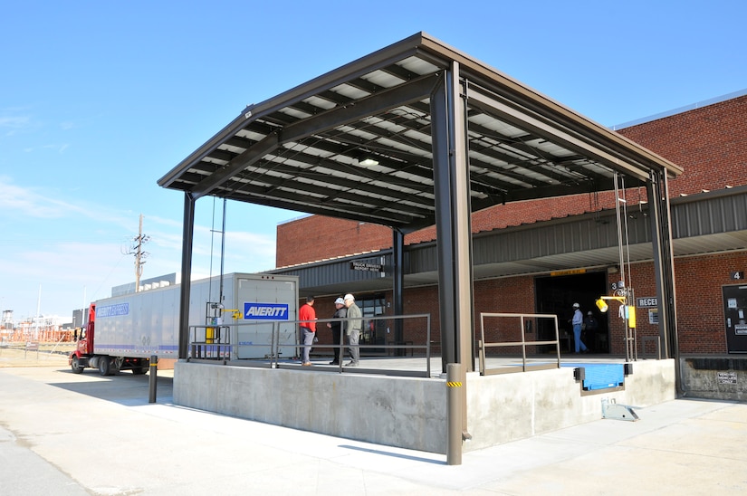 New loading dock improves safety and convenience > Arnold Air Force