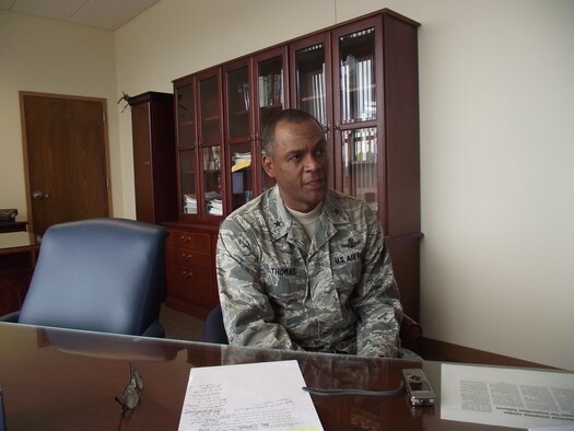 Brig. Gen. Everett H. Thomas reflects on his tenure at the Air Force Nuclear Weapons Center.