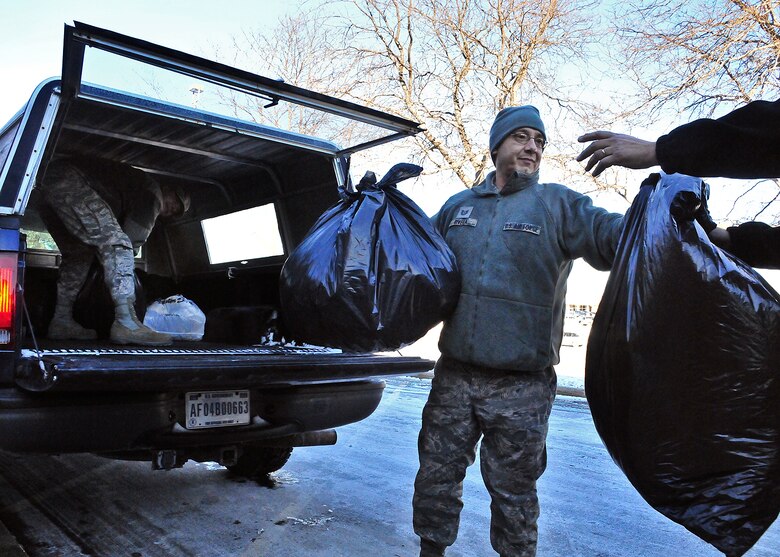 Coat Drive Collects Over 100 Winter Jackets 128th Air Refueling