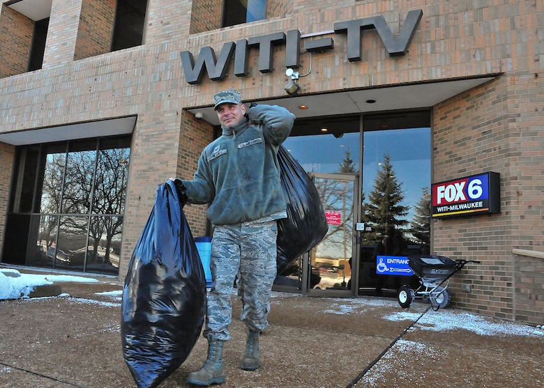 Coat Drive Collects Over 100 Winter Jackets 128th Air Refueling