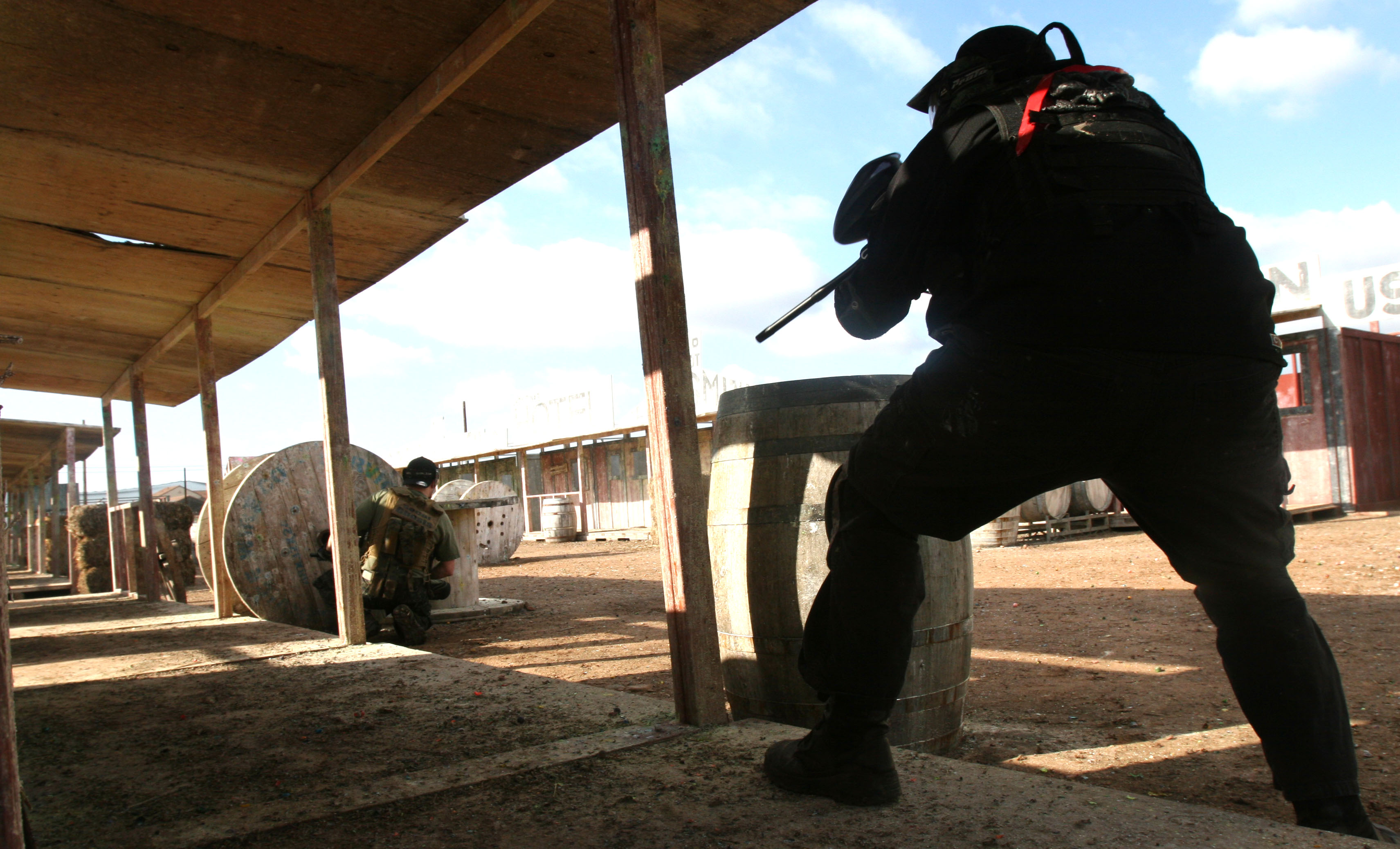 Make your mark at Miramar's paintball fields > Marine Corps Air Station