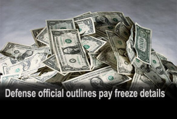 Defense official outlines pay freeze details