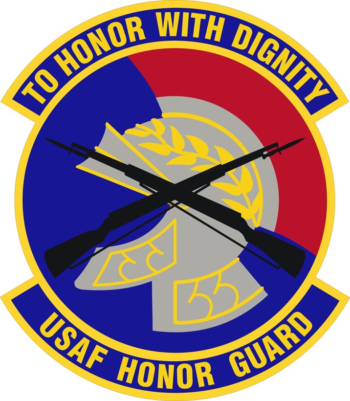 Official U.S. Air Force Honor Guard emblem