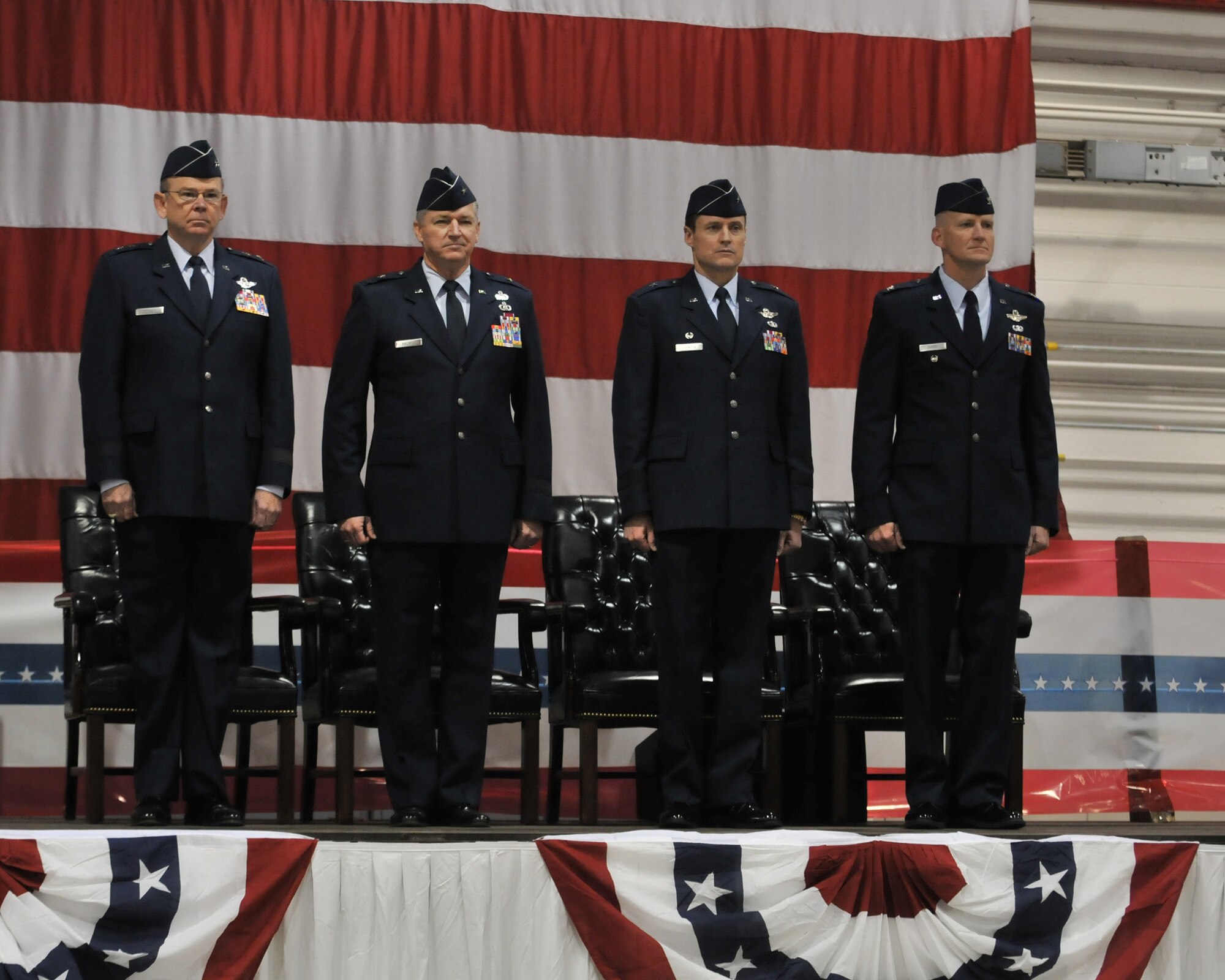 Col. James Eifert assumed command of the 125th Fighter Wing from Brig. Gen. Robert Branyon during an official ceremony held at the 125th Fighter Wing Air National Guard Base, Jacksonville IAP, January 9, 2011. (USAF Photo by SSgt Jeremy L Brownfield)

 