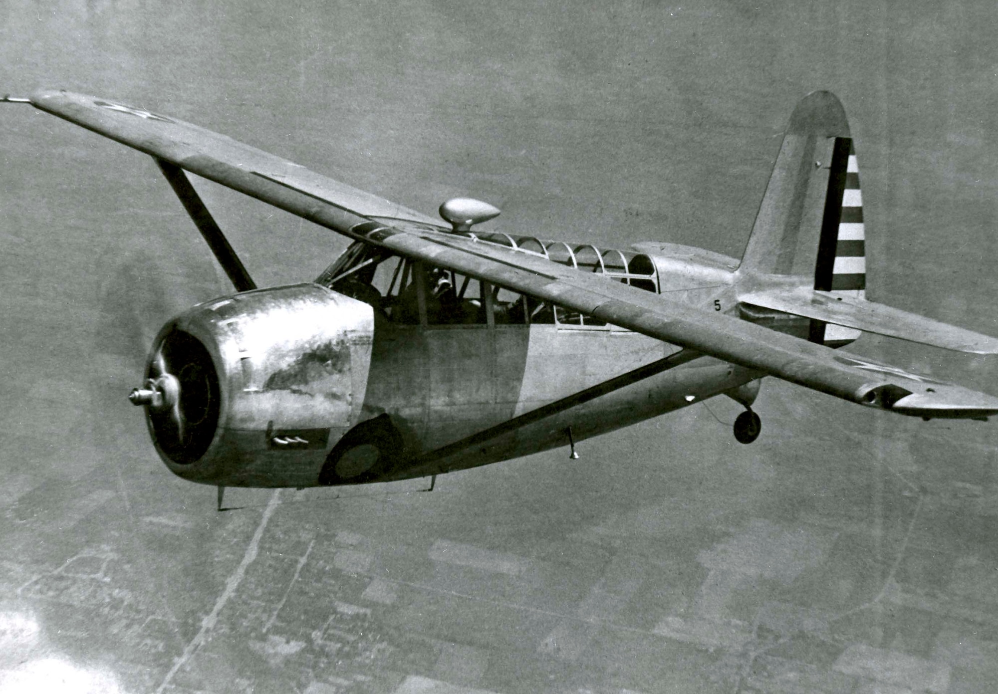 O-52 observation/patrol aircraft. Operated by the 126th observation squadron from 1940-1947.