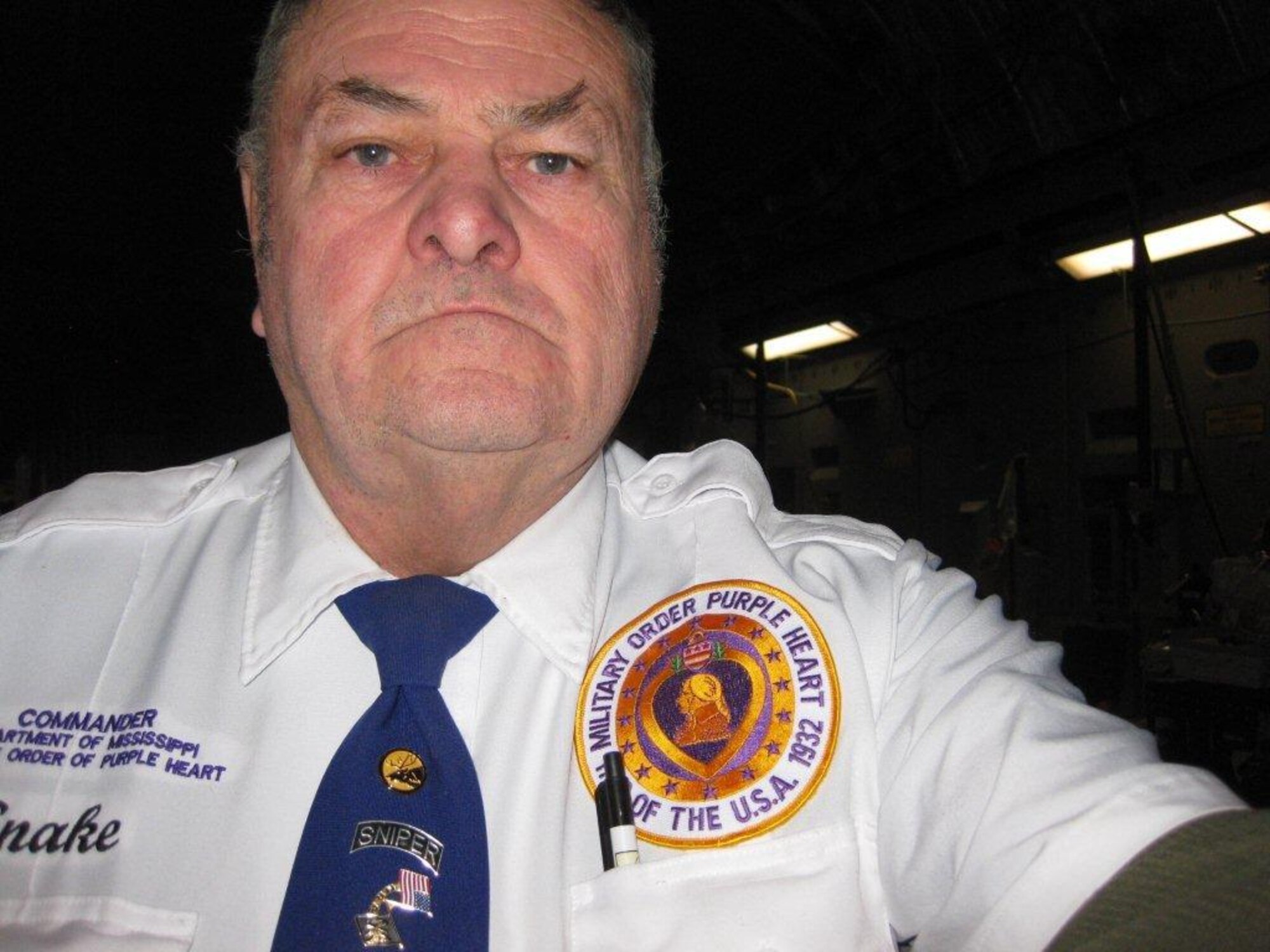Mr. Joseph “Snake” Balanovich is the commander of the Biloxi Military Order of the Purple Heart which is comprised solely of veterans wounded in combat operations. He started his 23½-year Army career as a sniper and then moved on to aviation. He also spent 3½ years fighting in Vietnam.  (Courtesy photo)