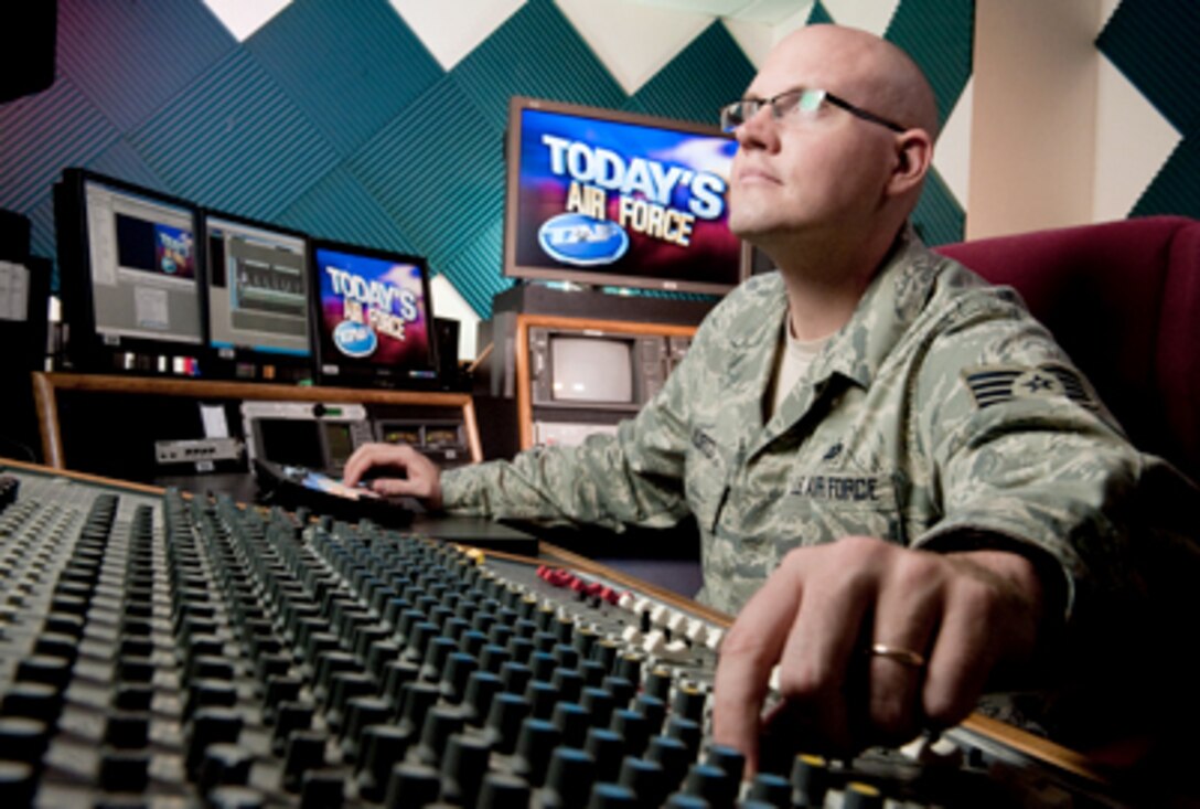 "Today's Air Force" is a long-format, weekly news show featuring in-depth stories about the Air Force's people, programs, technology, exercises, operations and more. (U.S. Air Force photo/Lance Cheung)