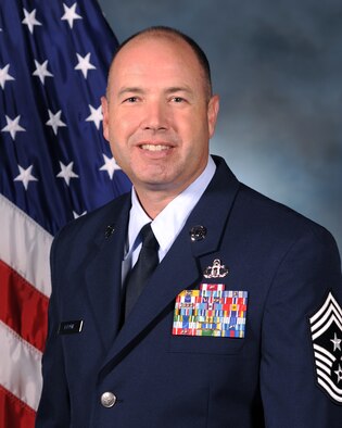 Chief Master Sgt. Brian Lavoie, 28th Bomb Wing command chief. (U.S. Air Force courtesy photo)