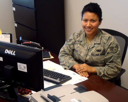 Senior Airman Arlene Garivay