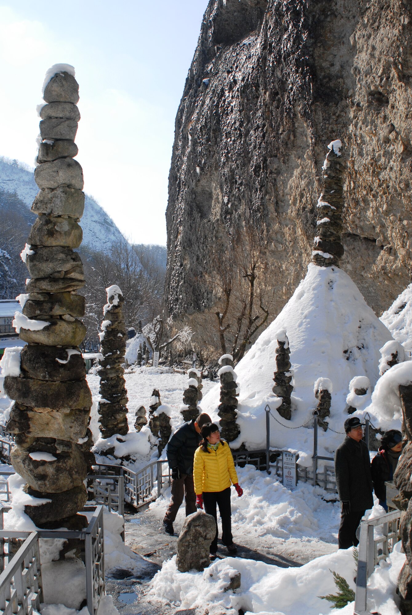 Tapsa Temple, Mt. Maisan Provincial Park, in Jinan-gun, Jeollabuk-do, Republic of Korea. (U.S. Air Force photo/Staff Sgt. Eric Burks)