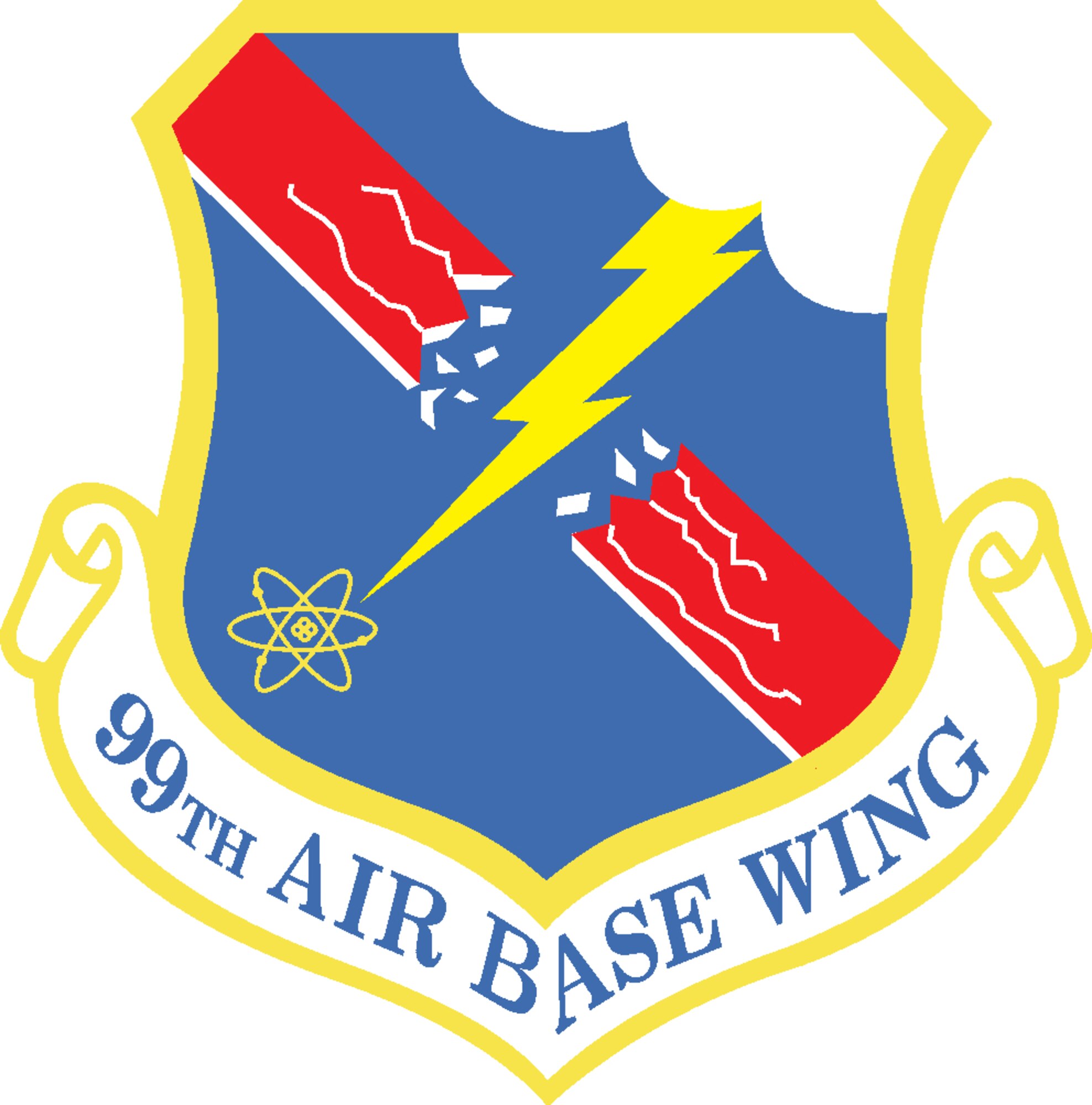 The 99th Air Base Wing is responsible for all Nellis and Creech Air Force Bases' installation support functions to include: communications, contracting, engineering, environmental, logistics, law enforcement, medical, security, services, supply, transportation and mission support for over 12,000 assigned personnel and 313,000 dependents, retirees and veterans. In addition, the 99 ABW supports the U.S. Air Force Warfare Center, 57th Wing, 98th Range Wing, 53rd Wing, 432d Wing, 171 rotary and fixed-wing aircraft, and 1,500 visitors and temporary duty personnel conducting business at Nellis daily. 

