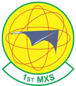 1st Maintenance Squadron patch, provided by the 633d Air Base Wing Public Affairs Office.