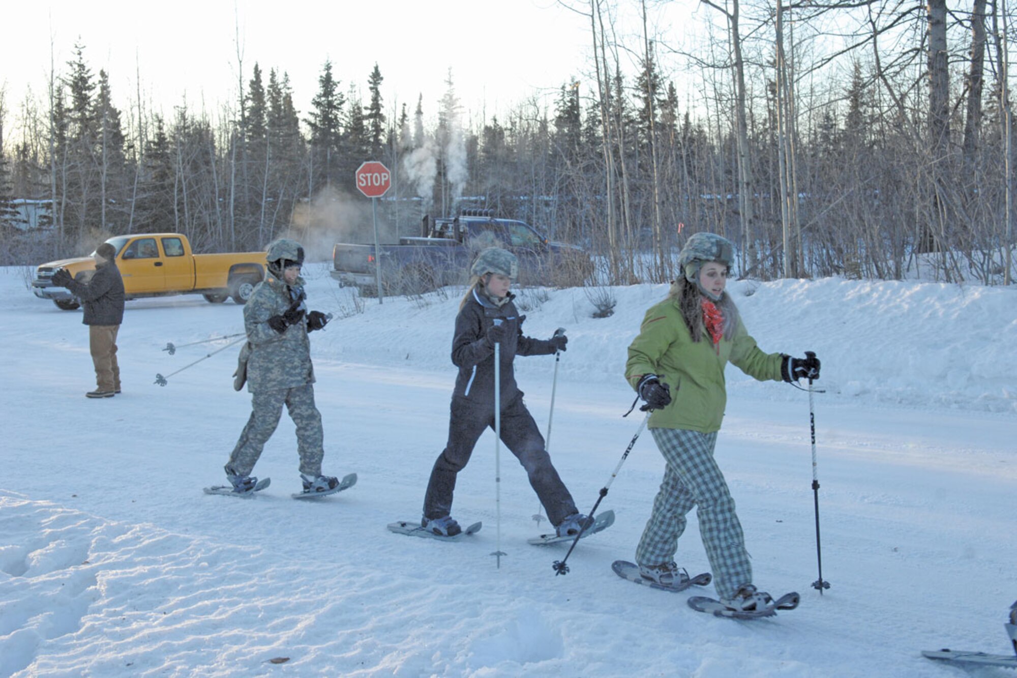 Army spouses see the Soldier’s day > Joint Base Elmendorf-Richardson > News