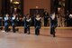 Members of the Louis D. Brandeis High School Air Force JROTC unarmed drill team, The Blue Aces, perform during the 2011 AETC Ball. Photo by Don Lindsey.