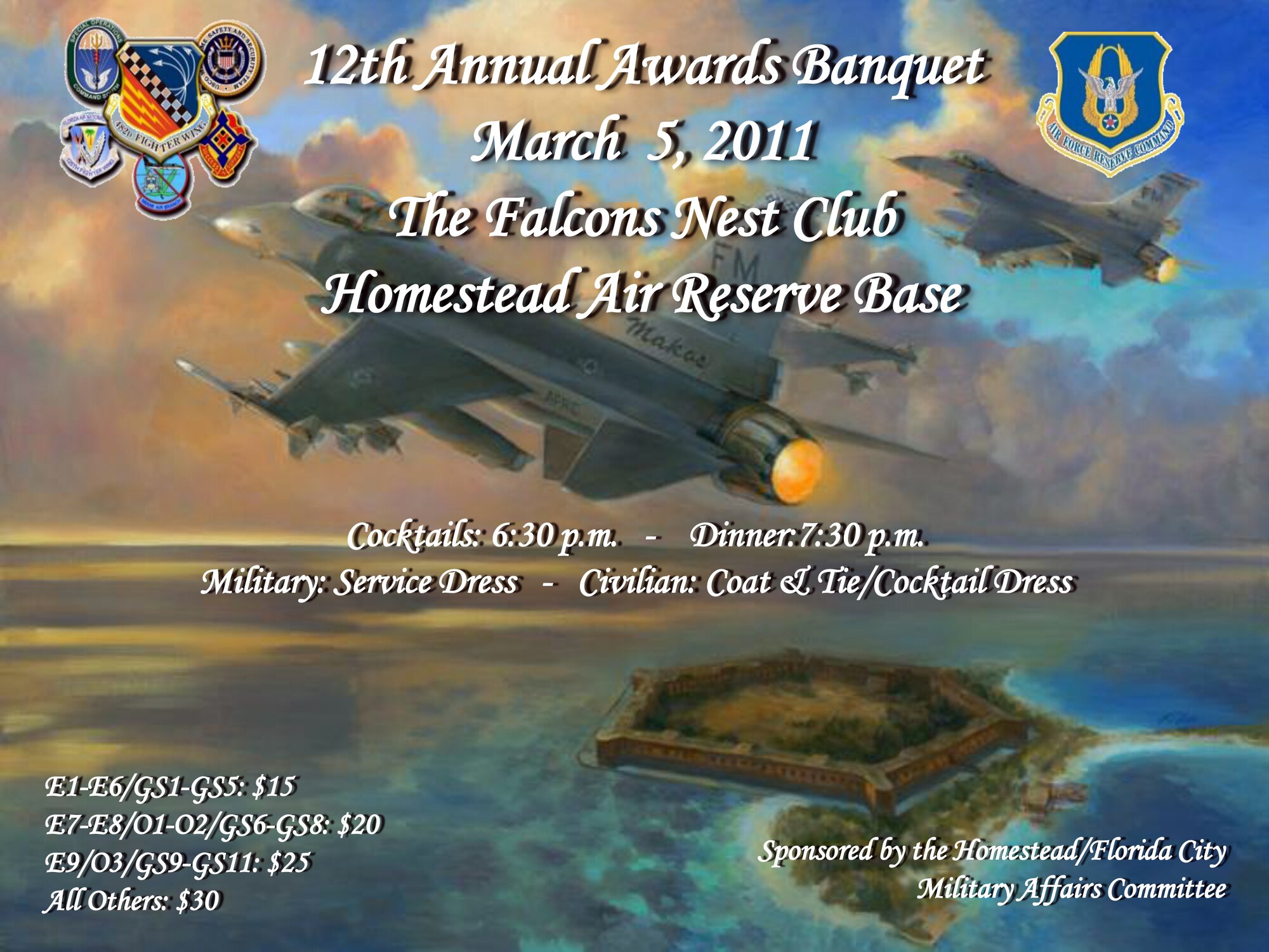 Annual Awards Banquet Mar. 5, 2011 (U.S. Air Force graphic/Tim Norton)