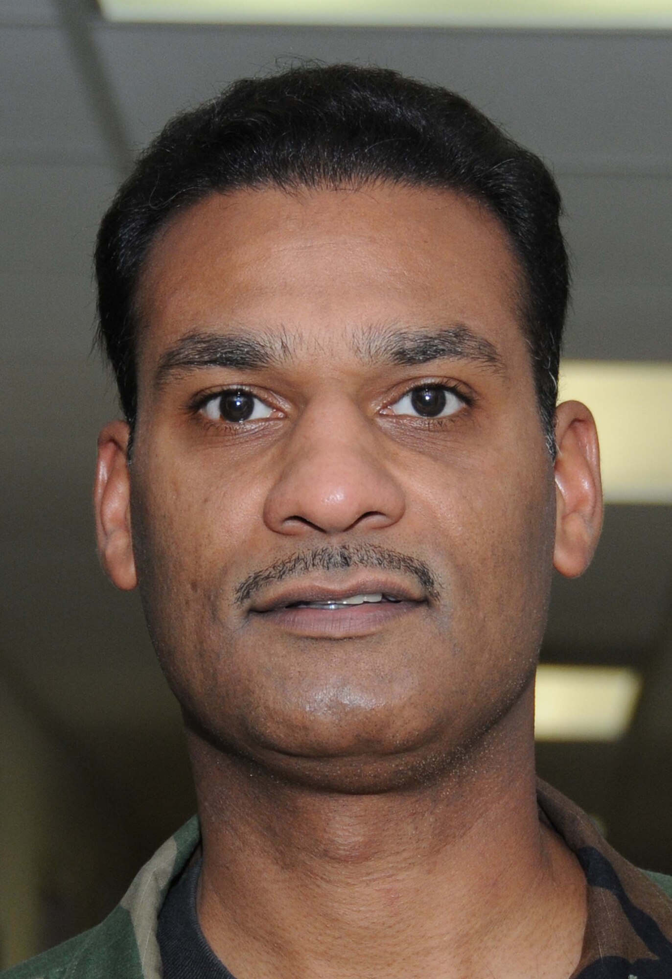 Outstanding dental officer —Lt. Col. Andre Henriques, dental laboratory flight commander.  (U.S. Air Force photo by Kemberly Groue)