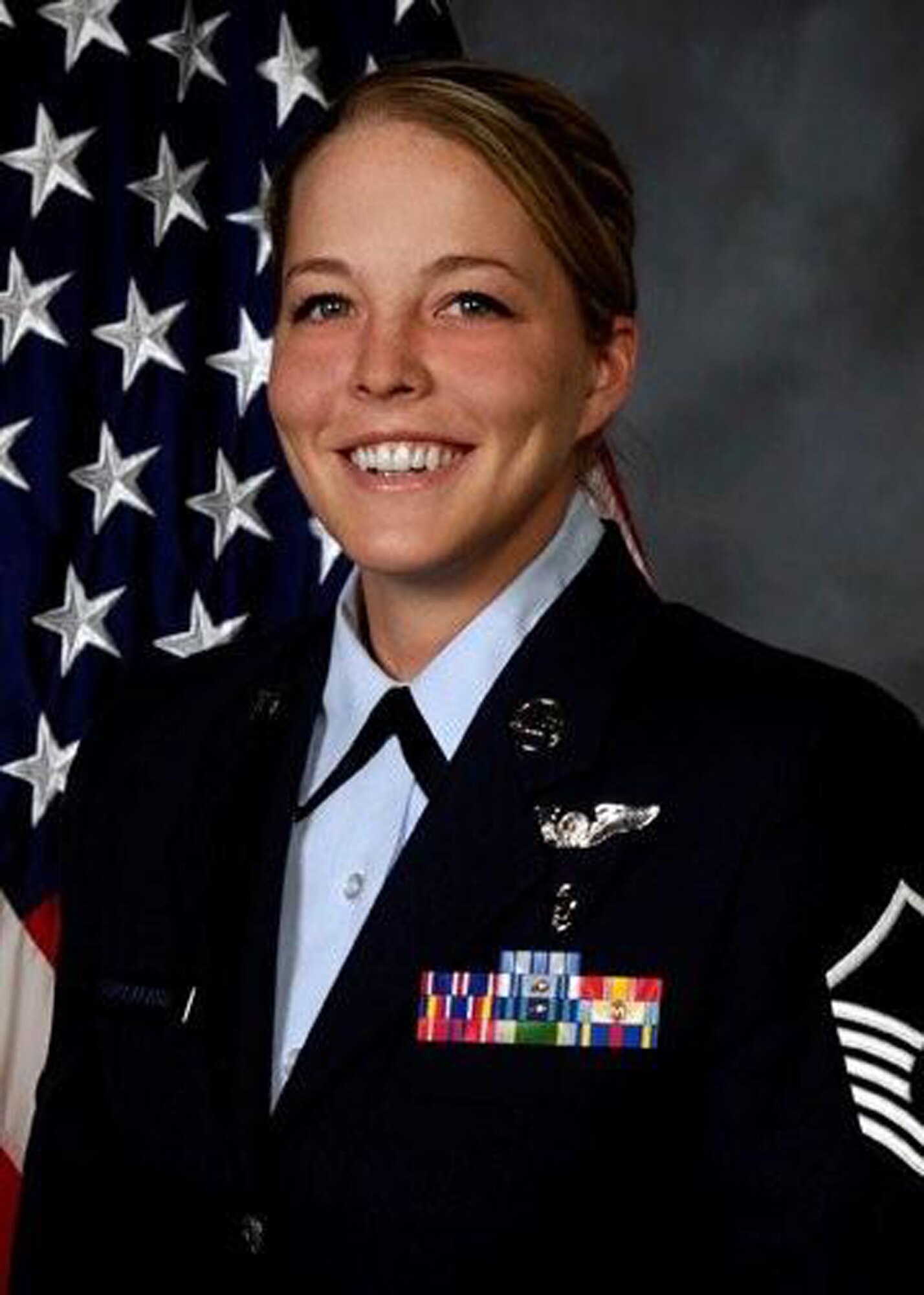 WRIGHT-PATTERSON AIR FORCE BASE, Ohio - Master Sgt. Stephanie Strickland, 445th Aeromedical Evacuation Squadron, is the 2010 Air Force Sergeants Association Kittyhawk Chapter 751 Reserve Member of the Year.  She was presented this award during the AFSA annual award banquet Jan. 22 for her outstanding  contributions both on and off duty to include, being recruited by 4th Air Force to organize and coordinate both the 2010 Raincross Conference and the 4th Air Force Command Chief Master Sergeant Developmental Teams Training Seminar. Sergeant Strickland is an AFSA Chapter 751 honorary committee member.  Her many AFSA accomplishments include spearheading AFSA meetings during unit training assembly weekends and developed a plan to increase AFSA yearly membership.

The Reserve Member of the Year was just one category out of seven recognized during the awards banquet. (Courtesy photo)